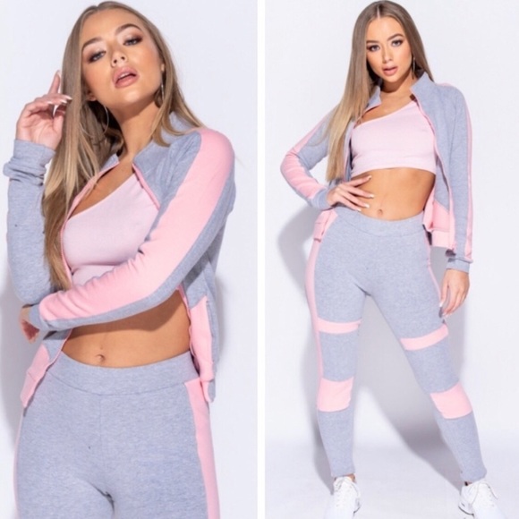 COLOR-BLOCK LOUNGE SET - Picture 2 of 7